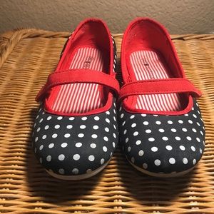 Cute Summer Polka-Dot Flats